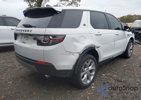 2017 Land Rover Discovery Sport Hse из США, поврежденный, VIN SALCR2BG5HH705357